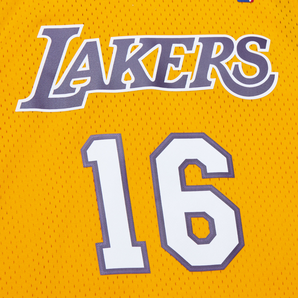 #16 Pau Gasol 2009 Los Angeles Lakers Swingman Jersey