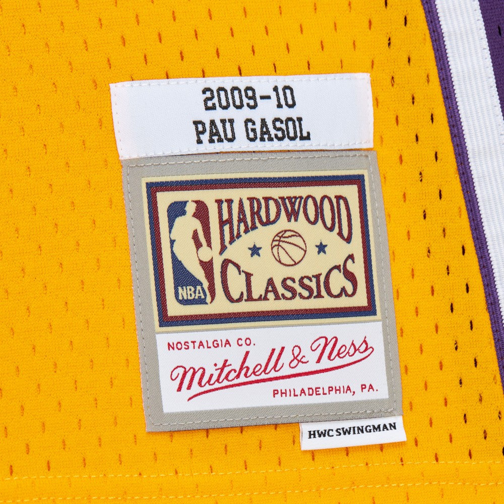 #16 Pau Gasol 2009 Los Angeles Lakers Swingman Jersey