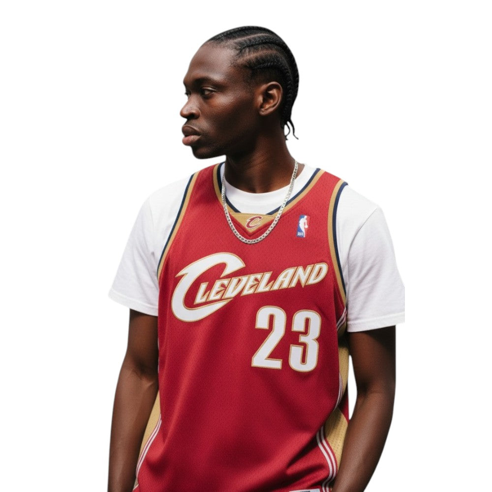 #23 Lebron James 2003 Cleveland Cavaliers Swingman Jersey