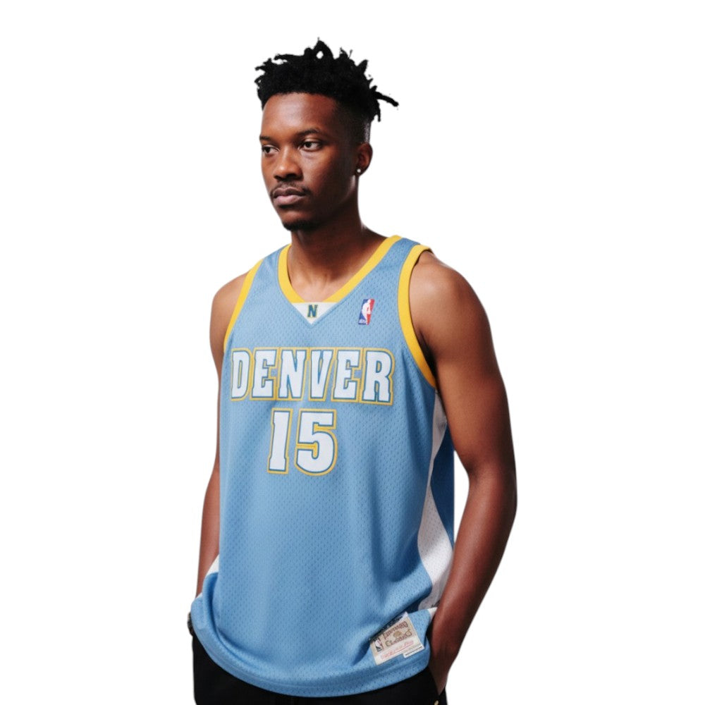 #15 Carmelo Anthony 2003 Denver Nuggets Swingman Jersey