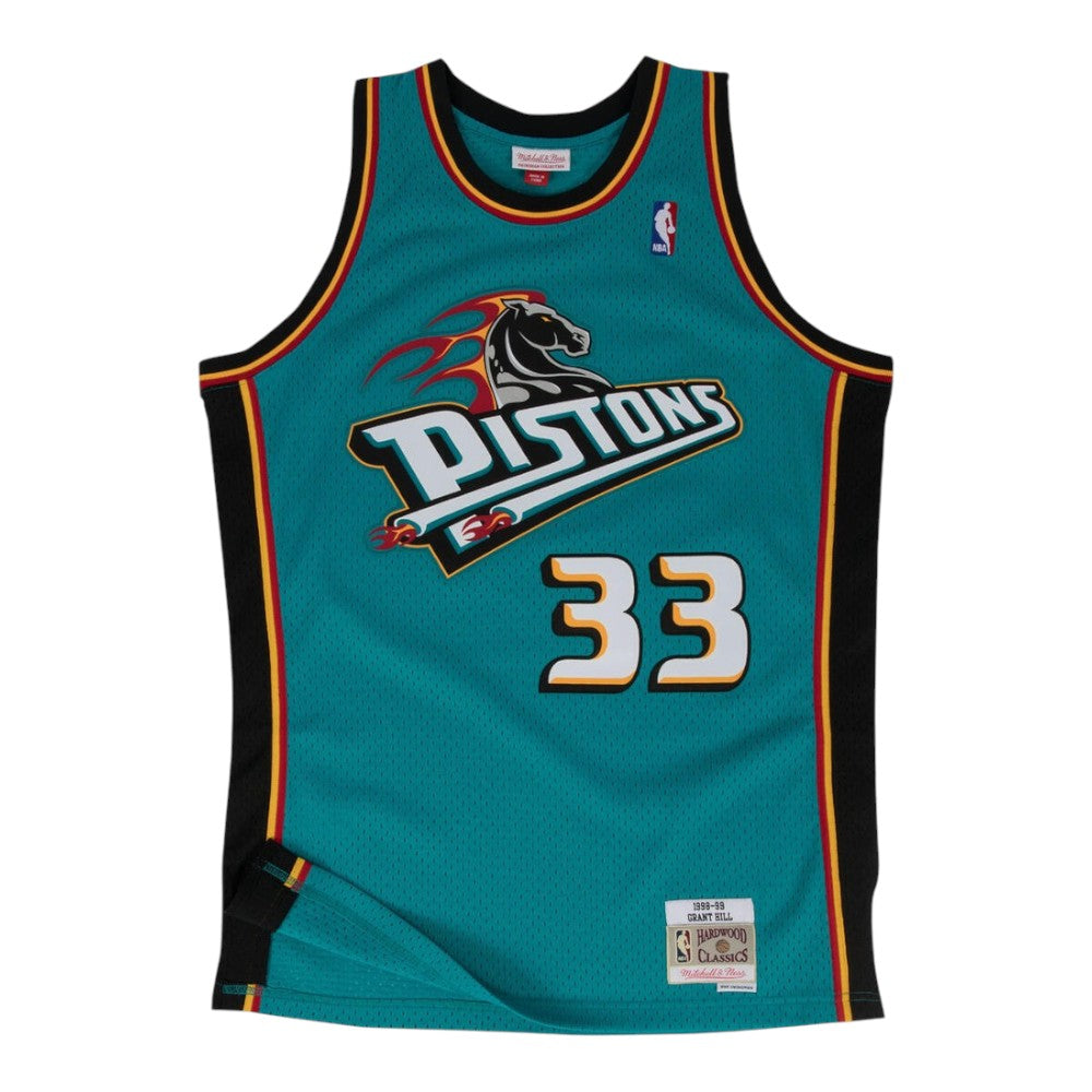 #33 Grant Hill 1998 Detroit Pistons Swingman Jersey