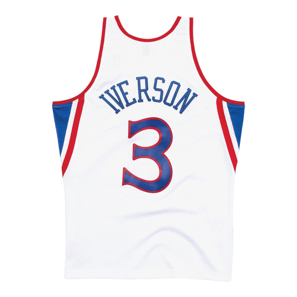 #3 Allen Iverson 1996 Philadelphia 76Ers Swingman Jersey