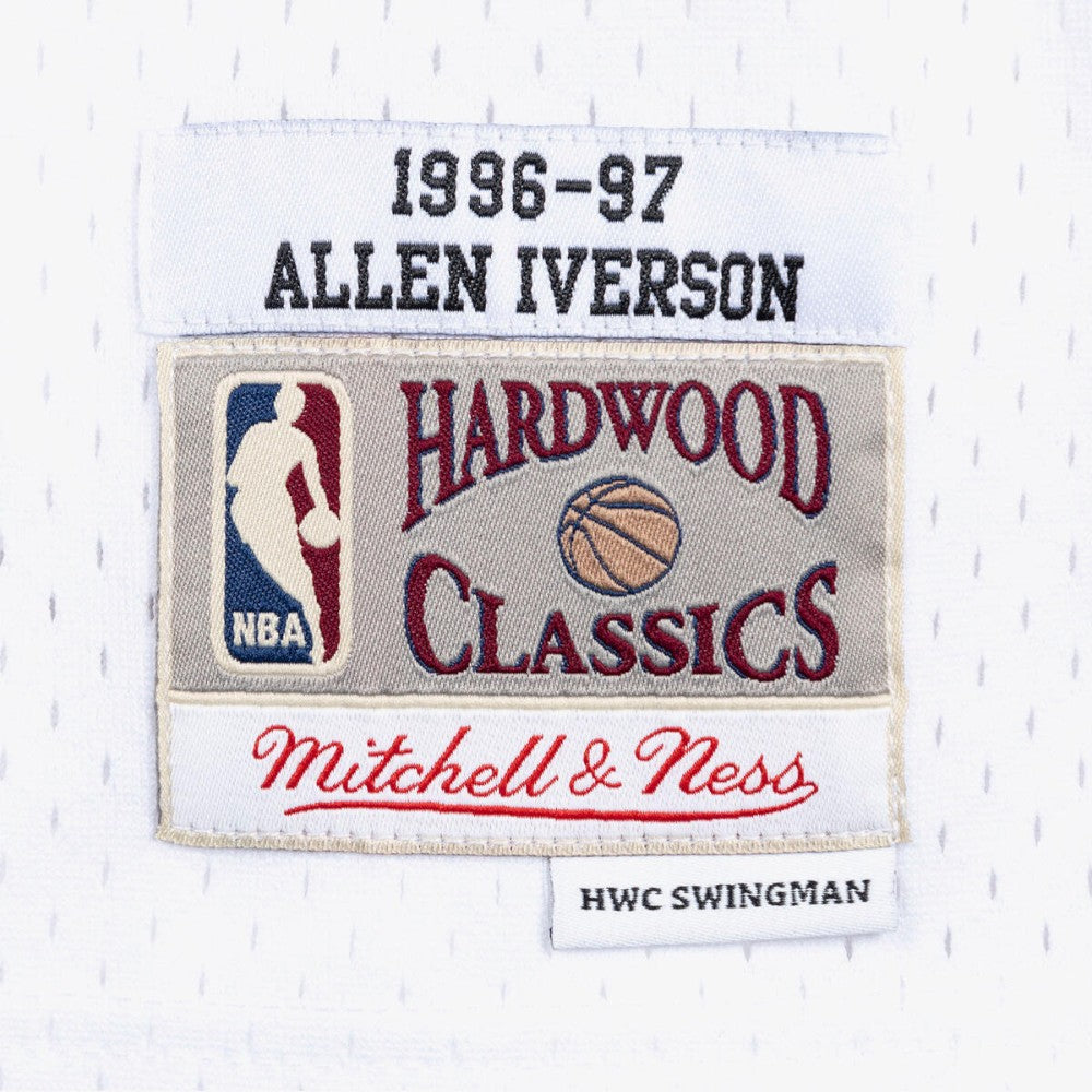 #3 Allen Iverson 1996 Philadelphia 76Ers Swingman Jersey