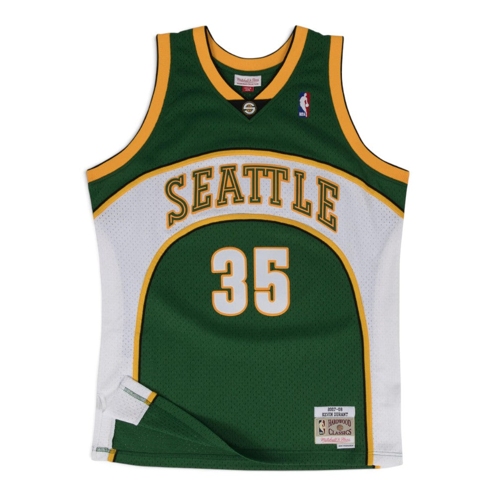 #35 Kevin Durant 2007 Seattle Supersonics Swingman Basketball Jersey