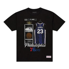 Lebron James Philadelphia 76ers "The King is Here: Welcome to Philly" Locker Room T-Shirt Black