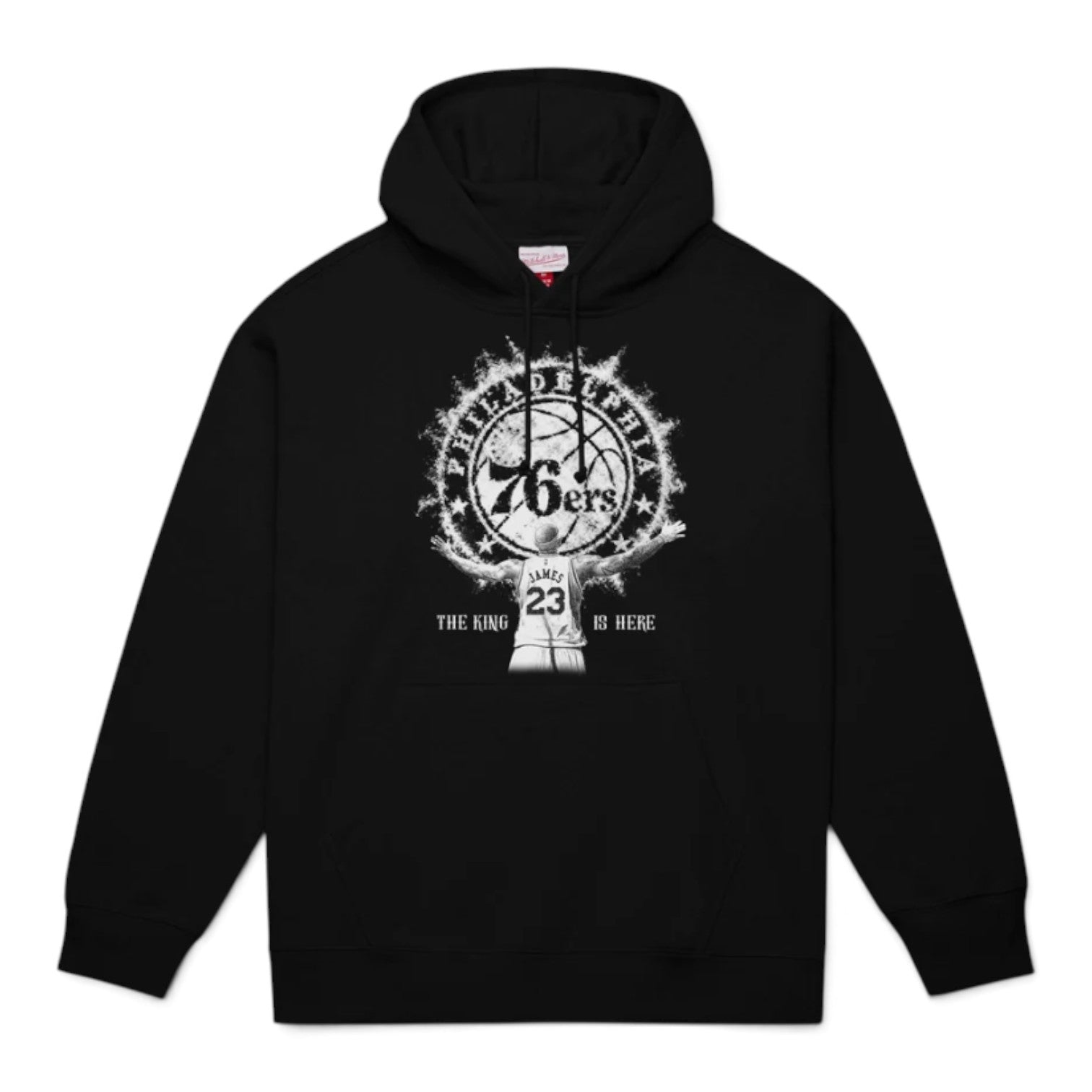 Lebron James Philadelphia 76ers "The King is Here: Welcome to Philly" Pullover Hoodie Black