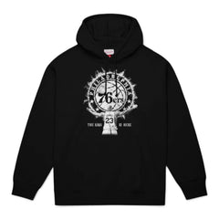 Lebron James Philadelphia 76ers "The King is Here: Welcome to Philly" Pullover Hoodie Black
