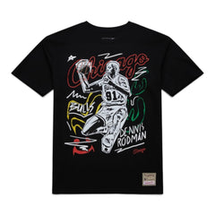 Dennis Rodman Chicago Bulls Chalked Up Tee