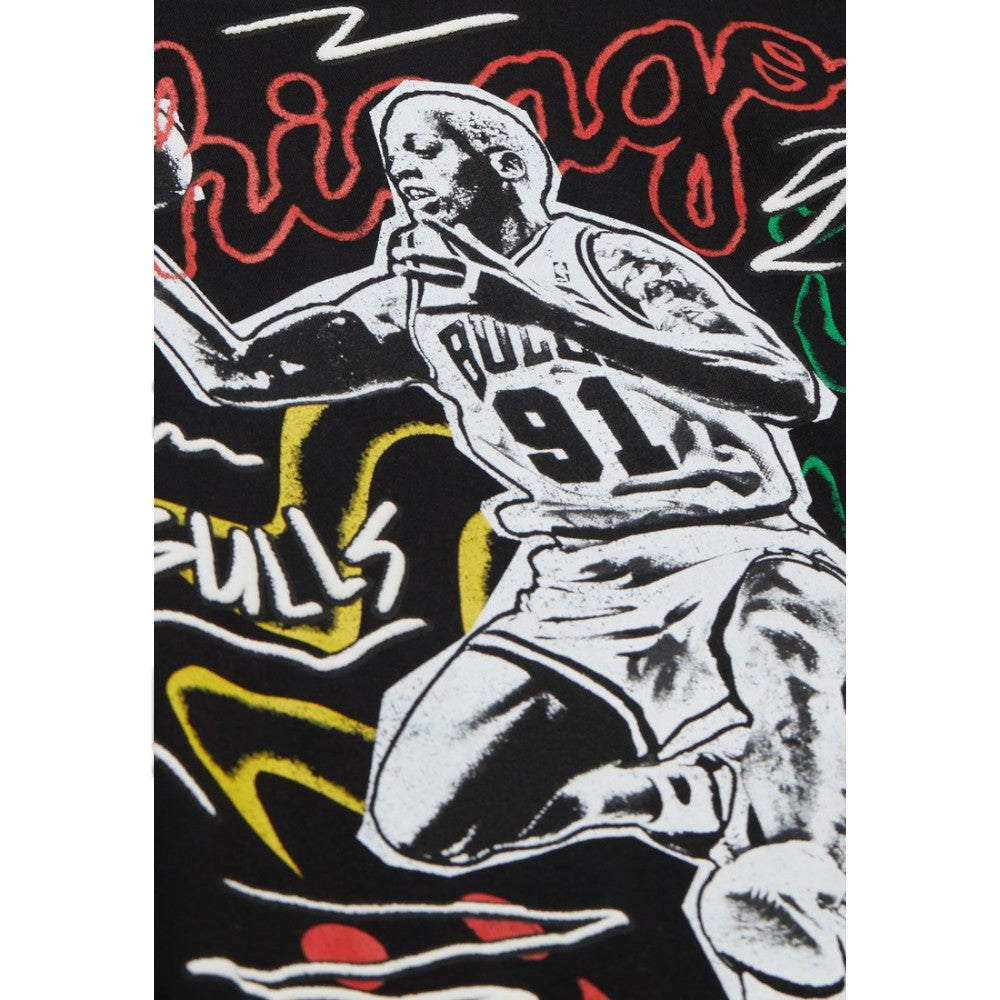 Dennis Rodman Chicago Bulls Chalked Up Tee