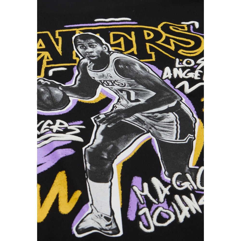 Magic Johnson Los Angeles Lakers Chalked Up Tee