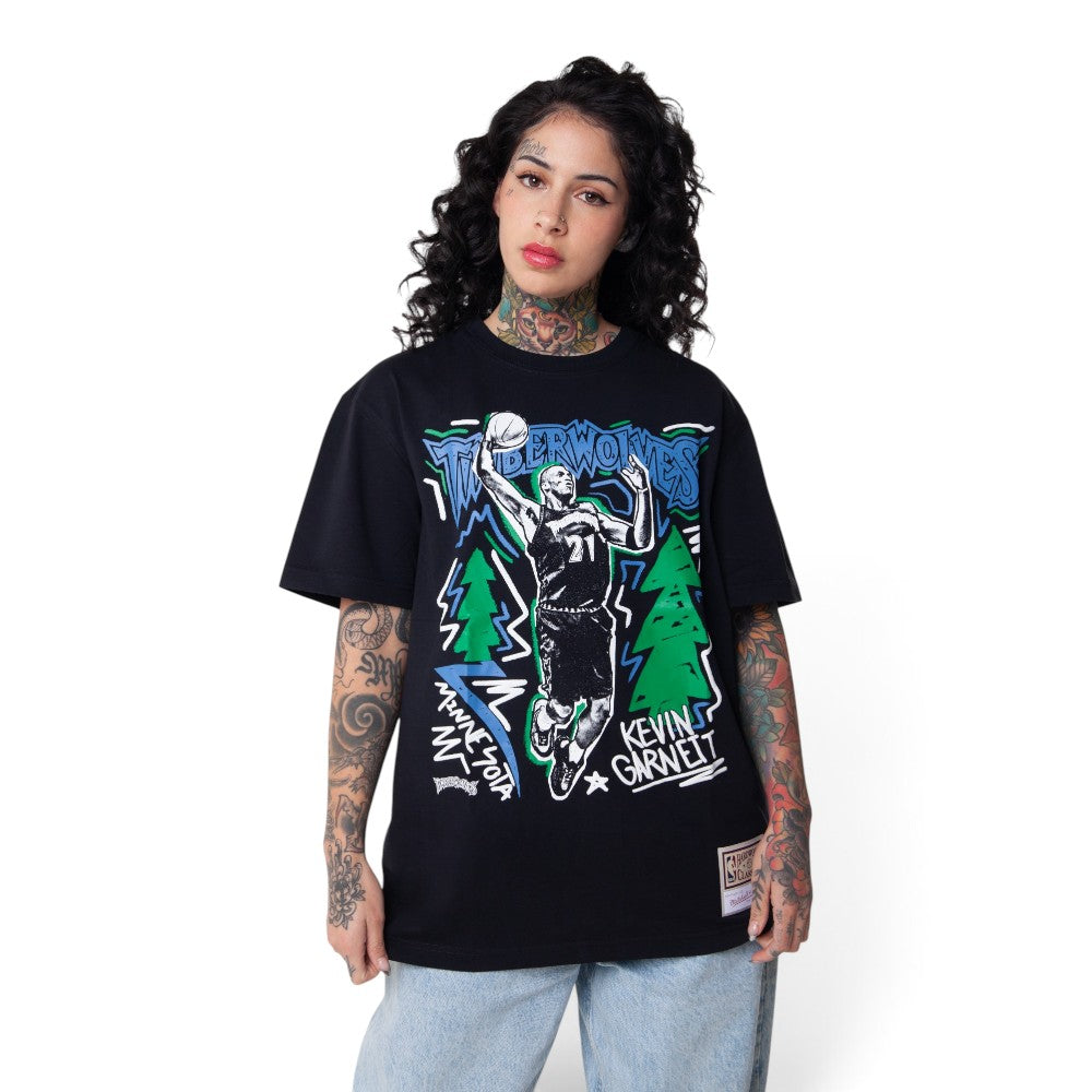 Kevin Garnett Minnesota Timberwolves Chalked Up Tee