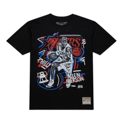 Allen Iverson Philadelphia 76ers Chalked Up Tee