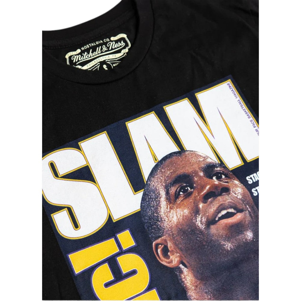 Slam Tee Magic Johnson Los Angeles Lakers Black