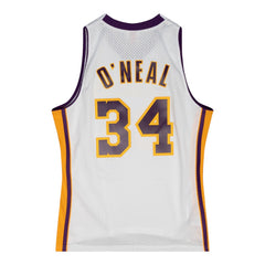 #34 Shaquille O'Neal 2002 Los Angeles Lakers Swingman Jersey