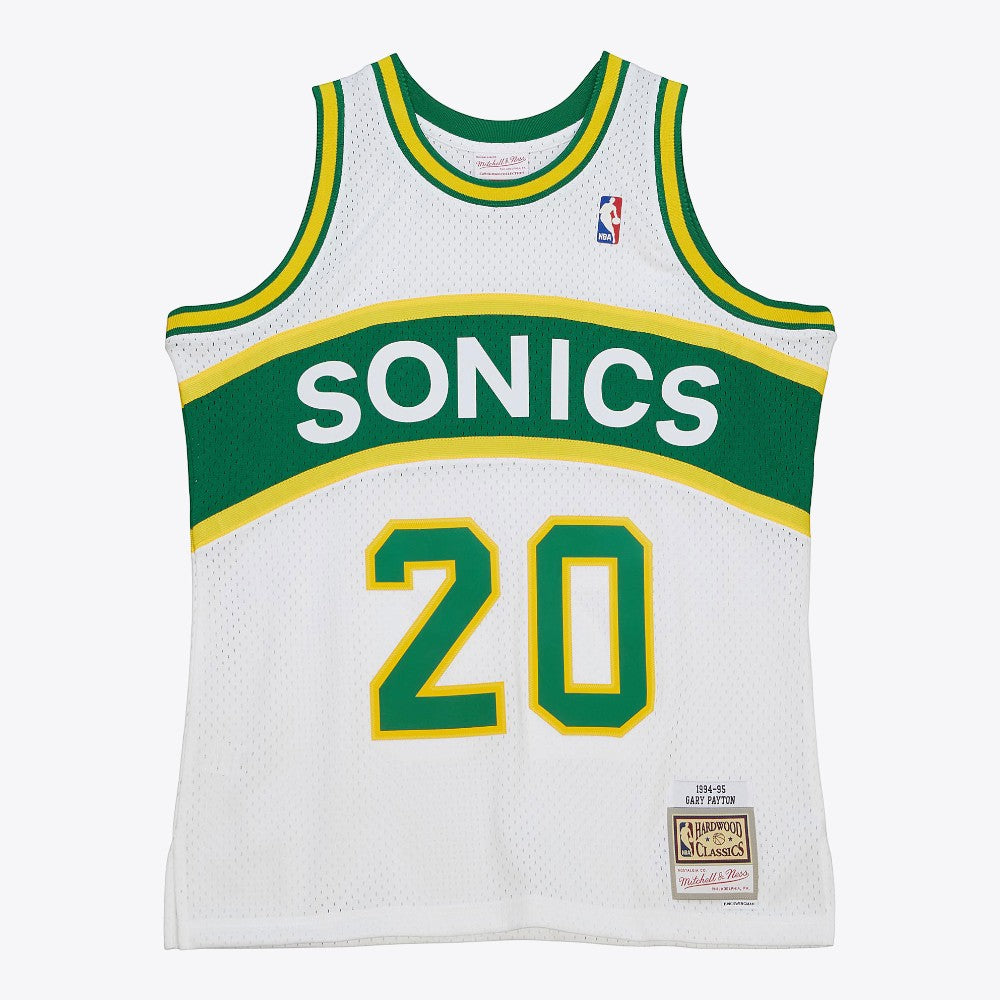 #20 Gary Payton 1994 Seattle Supersonics Swingman Jersey