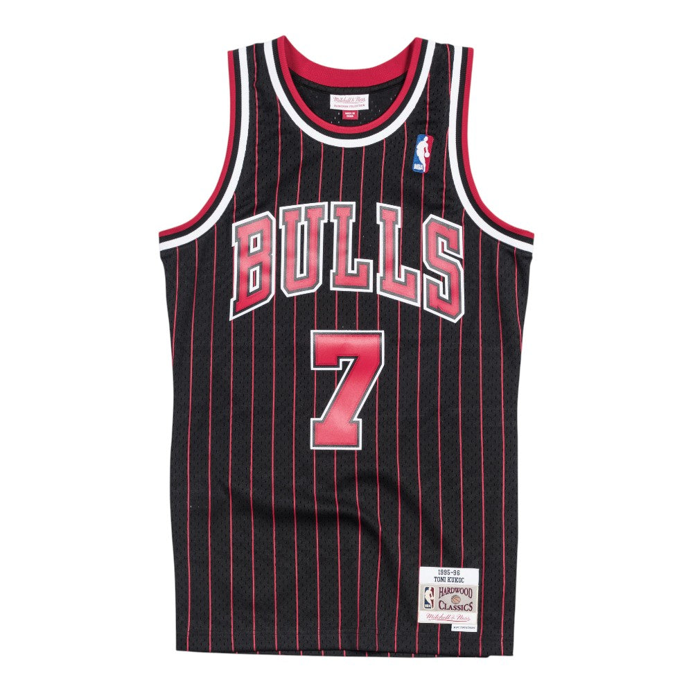#7 Toni Kukoc 1995 Chicago Bulls Swingman Jersey