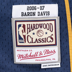 #5 Baron Davis Golden 2006 State Warriors Swingman Jersey