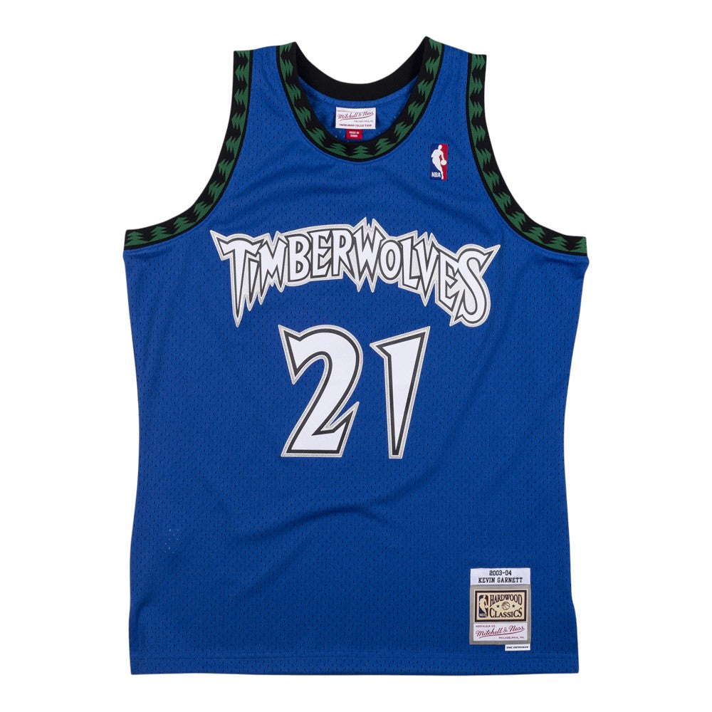 #21 Kevin Garnett 2003 Minnesota Timberwolves Swingman Jersey