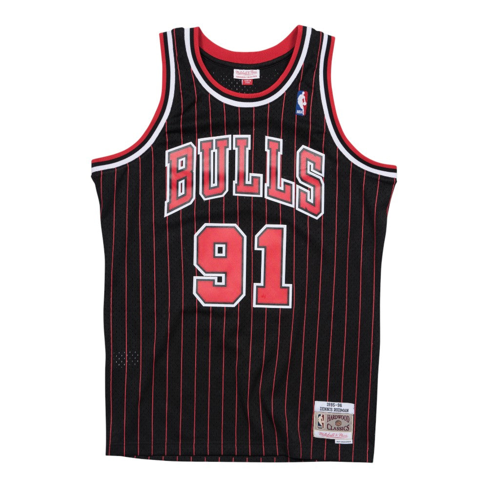 #91 Dennis Rodman 1995 Chicago Bulls Swingman Jersey
