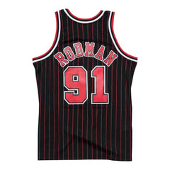#91 Dennis Rodman 1995 Chicago Bulls Swingman Jersey