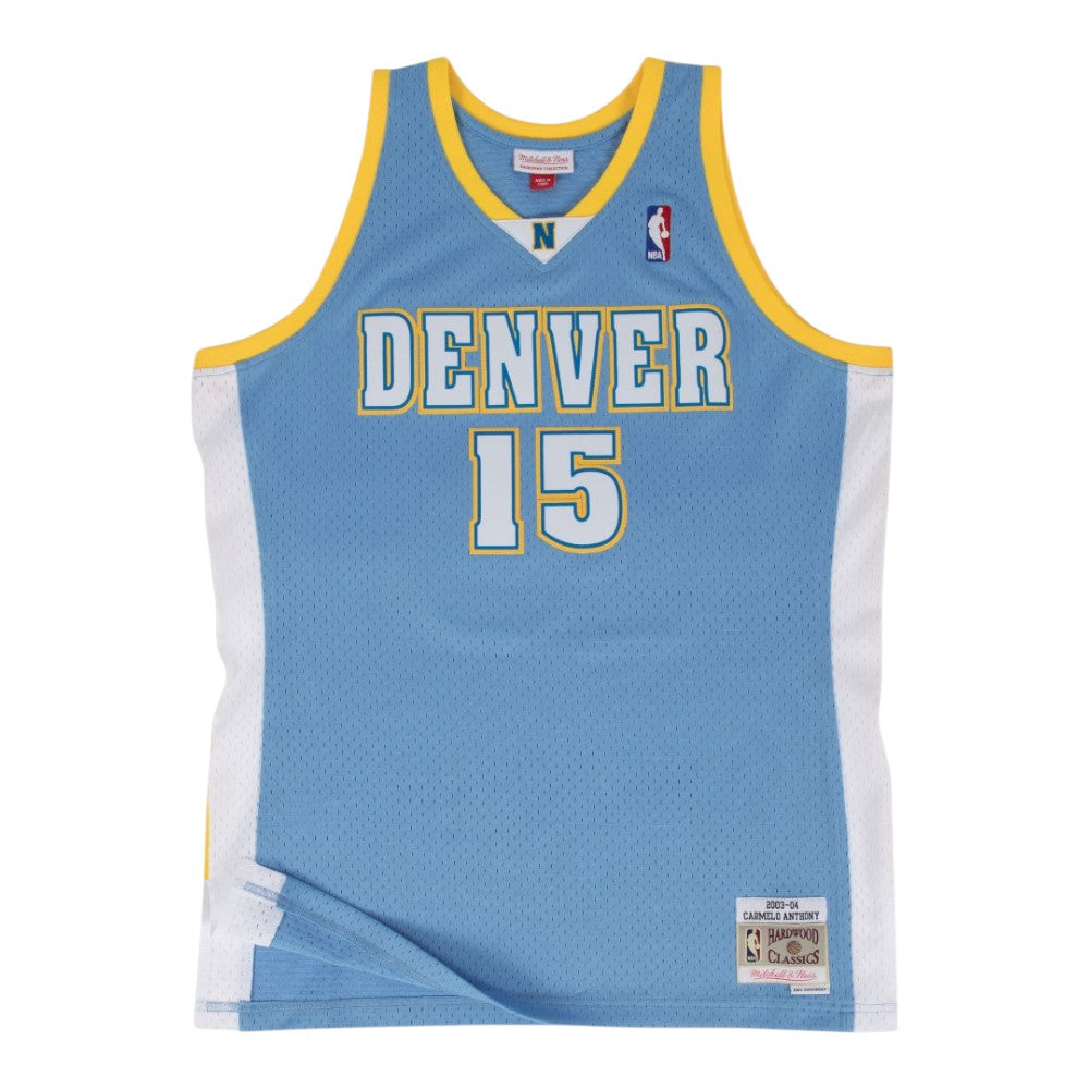 #15 Carmelo Anthony 2003 Denver Nuggets Swingman Jersey