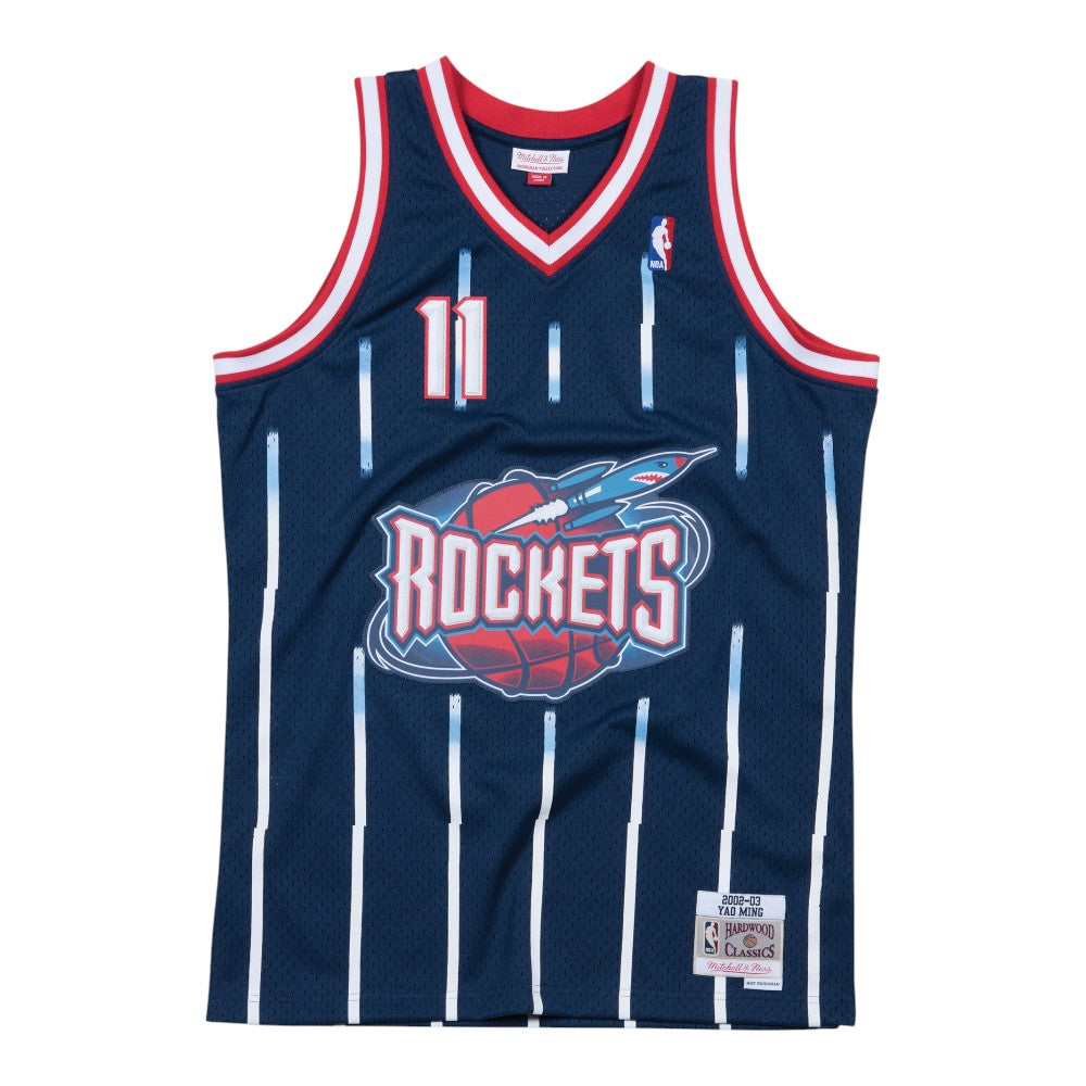 #11 Yao Ming 2002 Houston Rockets Swingman Jersey