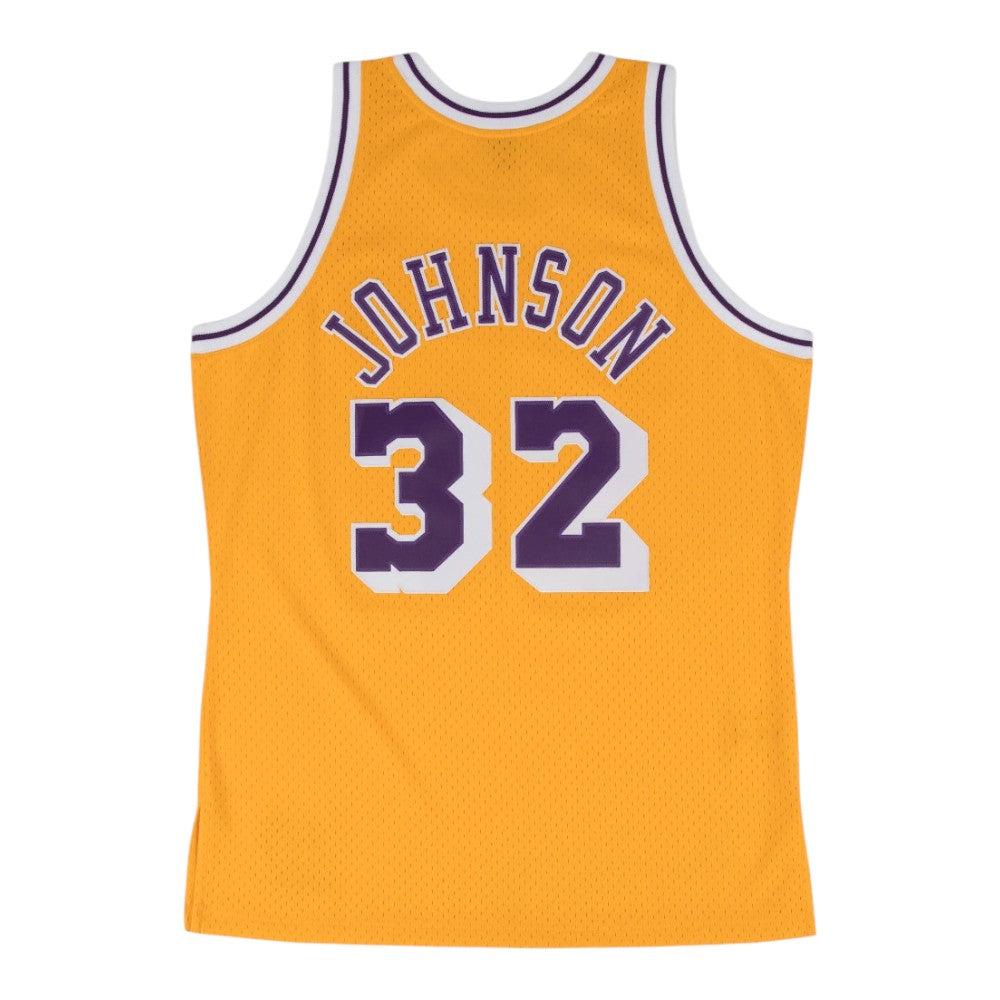 #32 Magic Johnson 1984 Los Angeles Lakers Swingman Jersey