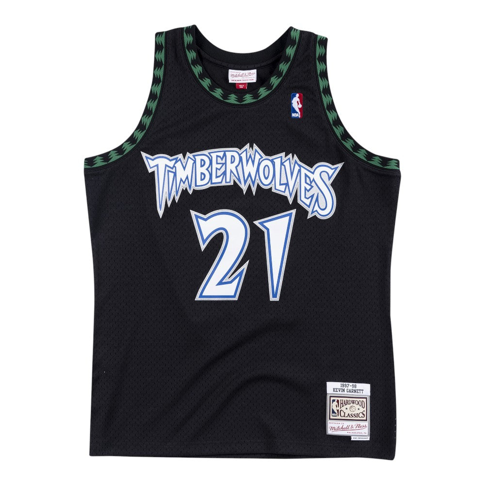 #21 Kevin Garnett 1997 Minnesota Timberwolves Swingman Jersey